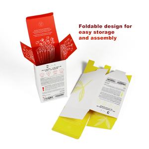 Caja de Empaque Ecológica y Biodegradable para Suero y Rímel de Pestañas, con Laminado Mate, Cierre Automático y Fondo Plegable - Product Image 6