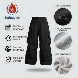 Pantalon <span class=keywords><strong>de</strong></span> <span class=keywords><strong>ski</strong></span> baggy personnalisé pour homme, pantalon <span class=keywords><strong>de</strong></span> snowboard imperméable, pantalon cargo pour la neige, pantalon <span class=keywords><strong>de</strong></span> <span class=keywords><strong>ski</strong></span> d'hiver pour homme, salopette homme, usine OEM - Product Image 4