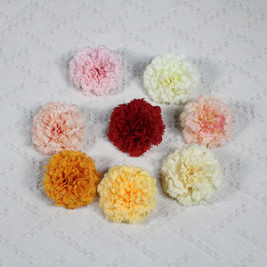 Flor Artificial, Cabeza de Flor de Clavel Grande, Material para Hacer Paredes de Flores, Relleno para Cajas de Regalo, Decoración para Regalos, Bodas y Hogar - Product Image 1