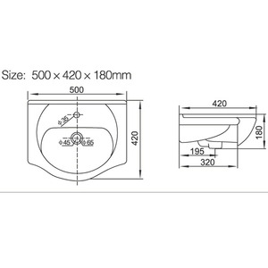 Lavabo de mano, <span class=keywords><strong>productos</strong></span> de <span class=keywords><strong>baño</strong></span> de cerámica blanca, lavabo de tocador, directo de fábrica, china - Product Image 5