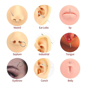 إبر ثقب من الفولاذ المقاوم للصدأ للبيع بالجملة ، إبر إدخال ملولبة ، إبر ثقب ، أدوات ثقب يمكن التخلص منها - Product Image 2