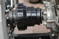 Câble de cabestan à tambour unique 30kN tirant le treuil extracteur de câble de moteur à essence