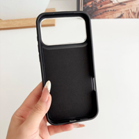 Coque personnalisable antichoc à texture fibre de carbone magnétique, sensation peau, couleurs tendance, nouvelle collection, pour iPhone 18 17 Pro Max