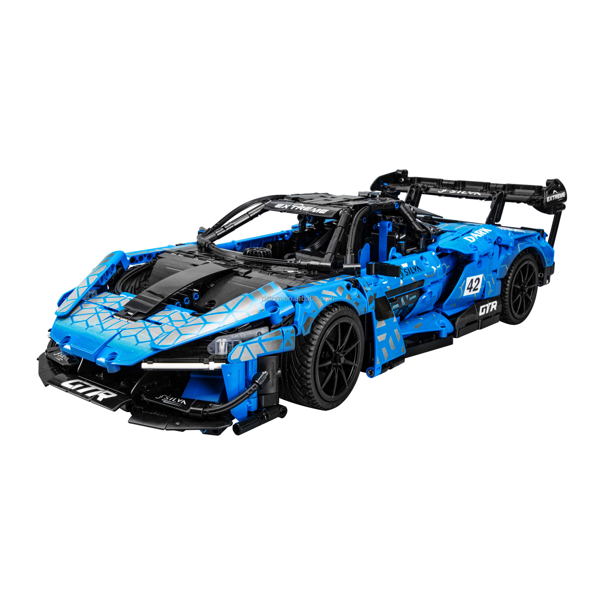 Big Scale 1:10 GTR SuperCar Bricks CaDa C63003W - RC McL Sport Car