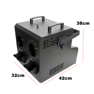 FEIYUEYUE من FEIYUEYUE الكهربائية 4 في 1 ضباب و 24*3 واط dx 2 فتحات نادي زفاف <span class=keywords><strong>LED</strong></span> DJ مع حافظة بلاستيكية - Product Image 4