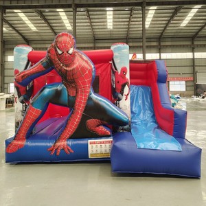 <span class=keywords><strong>Château</strong></span> Gonflable Écologique en PVC pour le Commerce International, Parcours de Trampoline et Toboggan pour Enfants - Product Image 3