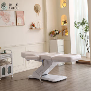 ShiLu pabrik harga langsung mendukung Salon kecantikan peralatan toko <span class=keywords><strong>Chiropractic</strong></span> Spa wajah listrik meja pijat tempat tidur - Product Image 3