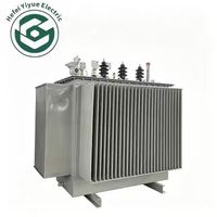 Transformateur de distribution immergé dans l'huile triphasé scellé 300 kVA 400 kVA 250 kVA 160 kVA 500 kVA – Prix compétitif