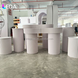 LEDA - Fondo de Escenario para Boda con Diseño Elegante y Luces 3D, Decoración para Escenario de Boda, Panel de Fondo de PVC Acrílico para Eventos - Product Image 6