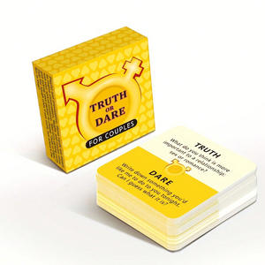 Meilleure vente <span class=keywords><strong>Couple</strong></span> jeu de cartes action <span class=keywords><strong>ou</strong></span> <span class=keywords><strong>vérité</strong></span> mari-femme jouets sexuels intimes interactifs en gros - Product Image 2