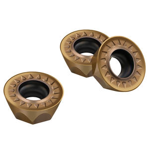 شفرة قطع دائرية RPMT1003MO مطلية بـ Tialn/Tic/Tin بصلابة HRC20-60 للأعمال الشاقة والتشطيب شبه النهائي للفولاذ الكربوني والسبائك - Product Image 3