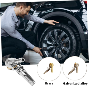 Válvula de Aire de Liberación Rápida de 8 mm con Clip de Aleación de Zinc para un Inflado Eficiente de Neumáticos - Product Image 5