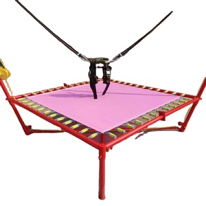 <span class=keywords><strong>Trampoline</strong></span> à bungee professionnel haute résistance et durable pour parc d'attractions, aire de jeux extérieure, activités récréatives et aventures - Product Image 1