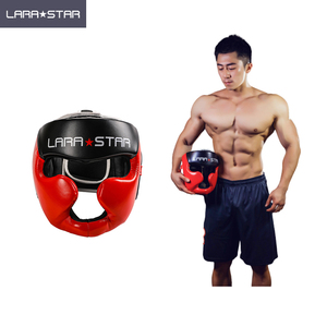 LS3065 커스텀 로고 범용 스포츠 헤드기어 복싱 헬멧 - Product Image 1