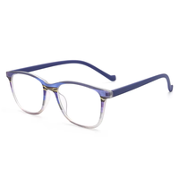 Lunettes de lecture portables fines à monture optique, légères, confortables, durables, élégantes, anti-lumière bleue, pour les voyages et la lecture
