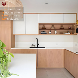 Sistema di Mobili da <span class=keywords><strong>Cucina</strong></span> GINO in Stile Legno <span class=keywords><strong>Crema</strong></span>, Concetto Log per Tutta la Casa, per Cucine - Product Image 1