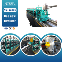 Machine de profilage à froid pour profilés en acier léger CD, UD, Omega, profilés de plafond, profilés Hot Hat, profilés double ligne et profilés en C et en U