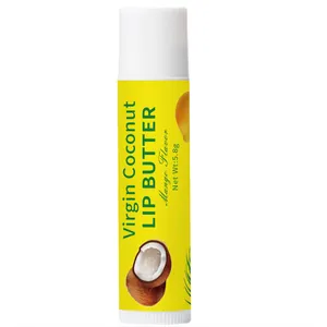 Etiqueta privada al por mayor logotipo personalizado mango orgánico natural hidratante Chapstick Reparación de labios bálsamo Stick Set