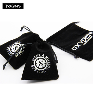 Faible MOQ, excellente qualité, bon prix, pochette à bijoux en velours personnalisée - Product Image 2