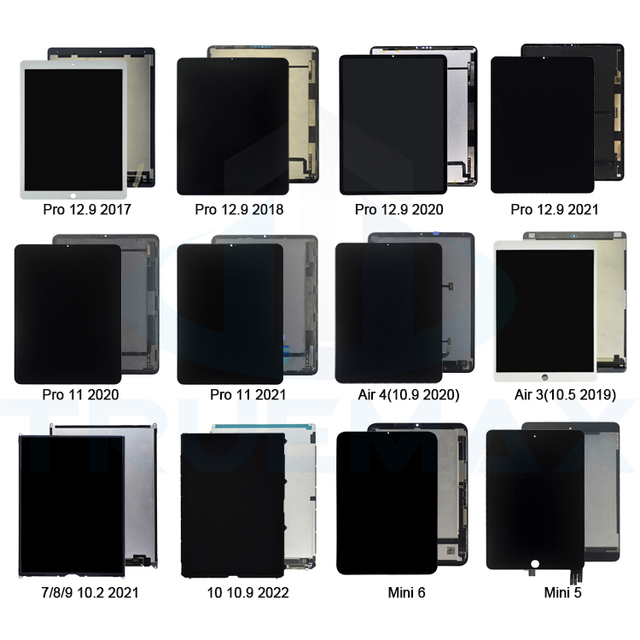 Replacement Original for iPad Mini 3 4 5 6 7 8 Generation Touch Screen for iPad Pro 9.7 10.2 10.5 11 12.9 Inch Air 2 Lcd Display