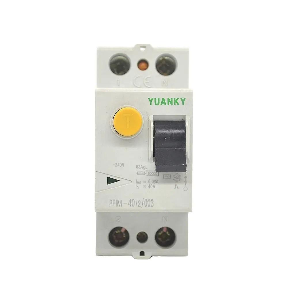 Disjoncteur électrique de fabricant professionnel Dispositif de protection contre les fuites