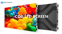 Pantalla LED COB de paso pequeño HD P1.86 para interiores, pantalla LED ultrafina para video wall, pantalla LED para cine en casa