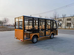 Autobús Turístico Eléctrico de 11 Plazas, Totalmente Cerrado, con Aire Acondicionado y Compartimiento de Carga, para Transporte al <span class=keywords><strong>Aeropuerto</strong></span> y Puerto - Product Image 5