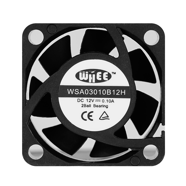 30x30x10mm DC 5V/12V Brushless Industrial Cooling Axial Fan OEM Plastic Blades 3010 Ventilation