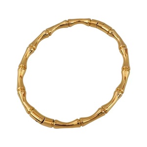 Brazalete Unisex de Acero Inoxidable Chapado en Oro de 18K, Joyería Moderna para Aniversario, Venta al Por Mayor, Simple, No se Desvanece - Product Image 6