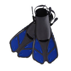 Palmes de poche à <span class=keywords><strong>talon</strong></span> ouvert pour adulte, pêche au harpon, palmes souples et puissantes, plongée libre - Product Image 2