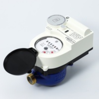 Télécommande intelligente sans fil résidentielle multi-jets à sec classe B / R80/R100/contrôle de vanne compteur d'eau prépayé avec alarme de défaut