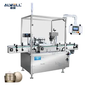 Hot automatic cream filling machine cosmetic lotion gel fill production line ointment paste filling and capping machine