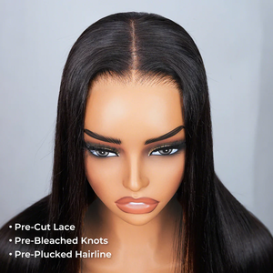Peluca Frontal de Encaje 13*4 de Cabello Humano Indio <span class=keywords><strong>en</strong></span> Bruto al por Mayor Nuocheng con 180% de Densidad, Lacia Natural, Sin Pegamento - Product Image 2