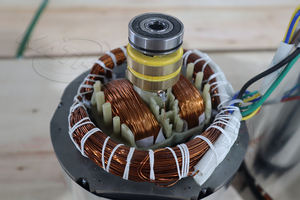 超ディーゼルサイレント発電機5/8/10/15/18/20/ KW Kva 50/60HZ電気スターターシングル/三相ポータブル電気発電機 - Product Image 5