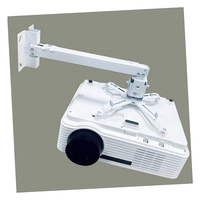 Support de projecteur multifonctionnel à suspendre, support de projecteur universel pour bureau, plafond, mur, réglable en hauteur, angle d'inclinaison