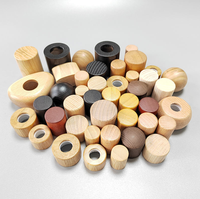 Couvre-diffuseur en bois naturel, plusieurs styles, couvercle en bois de hêtre et bambou pour bouteille diffuseur d'arômes en verre, vente en gros, personnalisable