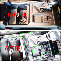 Accessoires intérieurs pour voiture : Boîte de rangement pour console centrale et levier de vitesses, protège-gobelet pour Toyota Hilux Travo 2025-2026