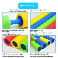 Pistol Air Bertekanan Tinggi EVA Foam Retractable Model Hiu 008, Bestseller Lintas Negara untuk Pertarungan Air di Pantai dan Kolam Renang