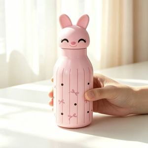 Vaso Térmico Creativo de Acero Inoxidable 316 con Diseño de Cabeza de Animal, Tapa Doble para Beber, MOQ Bajo, Termo Portátil para Niños y Estudiantes - Product Image 6