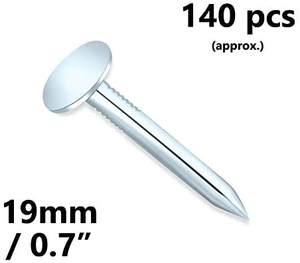 Clous de toiture et de <span class=keywords><strong>bardage</strong></span> à pointe diamantée 7/8\", 1\", 1-1/4\", tige lisse, boîte de 50 lb - Product Image 3