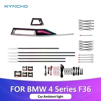Kit d'éclairage d'ambiance LED pour BMW Série 4 Coupé F36, 64 couleurs, contrôle par application, éclairage intérieur automobile 12V