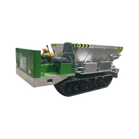 Véhicule de transport sur chenilles tout-terrain chargeur benne amphibie petit véhicule à chenilles à vendre