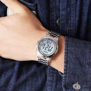 SKMEI 2271 Người Đàn Ông Của Đồng Hồ Thương Hiệu Hàng Đầu Điện Tử Sang Trọng LED Kỹ Thuật Số Người Đàn Ông Ngoài Trời 30M Không Thấm Nước Thời Gian Hiển Thị Báo Động Chronograph Đồng Hồ - Product Image 3