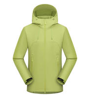 Blouson Bomber Imperméable à Capuche en PU, Polyester et Spandex Tissé, Fermeture Éclair sur le Devant, Unisexe, Vêtement d'Extérieur Décontracté