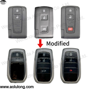 Nhà Máy Bán Hàng Trực Tiếp 2/3/4 Nút Thông Minh Chìa Khóa Xe Vỏ Xe Chìa Khóa Cho Toyota Chìa Khóa Xe - Product Image 4