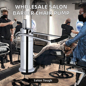 Silla de Barbería para Salón de Belleza, Venta al Por Mayor de Fábrica, con Bomba de Aceite Metálica - Muebles Comerciales para Salón - Product Image 2