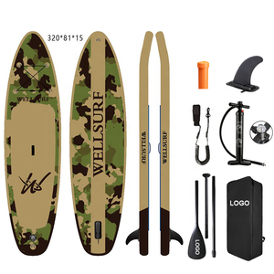 Planche de paddle gonflable de course Fusion Drop Stitch de 365 cm (12 pieds) avec impression intégrale pour le surf - Product Image 5