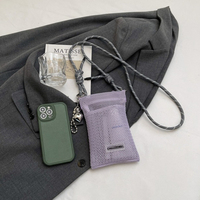 Conception évidée la plus populaire femmes décontracté minimaliste téléphone porte-monnaie sac à bandoulière léger mini sac à bandoulière
