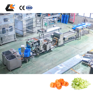 เครื่องหั่นกระเจี๊ยบเขียว ผักกาดหอม และมันฝรั่ง รุ่น Sus 304 พร้อมอุปกรณ์ทำความสะอาดผัก เครื่องล้างผัก และสายการผลิตสำหรับหั่นผัก - Product Image 6