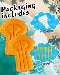 Tobogán Acuático Doble de 32 Pies con Aspersor y Almohadilla de Impacto para Niños, Diversión al Aire Libre en Verano - Product Image 6